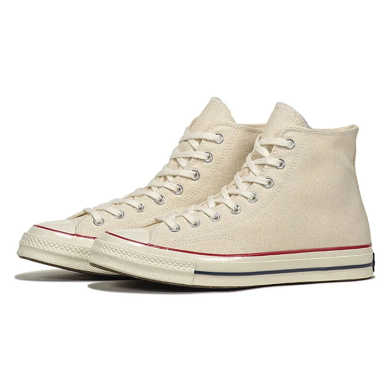 Новое поступление Converse All Star» 70 с высоким берцем унисекс; Скейтбординг туфли; парусиновые кроссовки