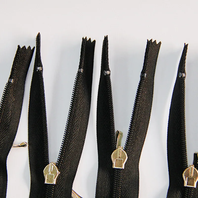 10pcs 35cm 3 Black Nylon Invisible Zipper For Sewing Cushion Zipper