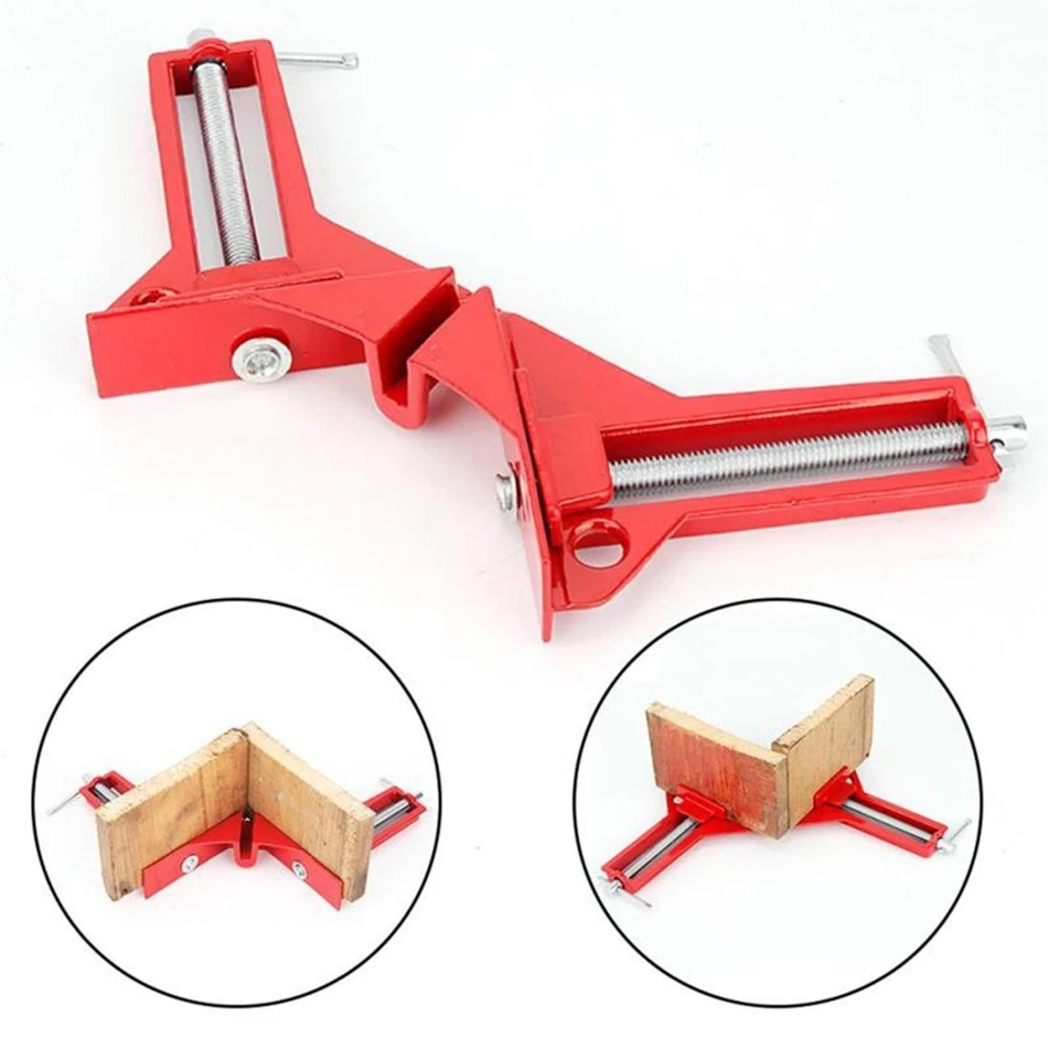 4inch Multifunction 90 Deg Right Angle Clip Picture Frame Corner Clamp