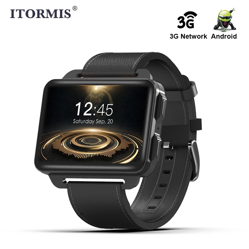 ITORMIS Android Bluetooth Smart Watch Phone Smartwatch Sport with 3G Wifi GPS WhatsApp Big Battery Heart Rate Tracker Men Women ITORMIS Android Bluetooth Smart Watch Phone Smartwatch Sport with 3G Wifi GPS WhatsApp Big Battery Heart Rate Tracker Men Women