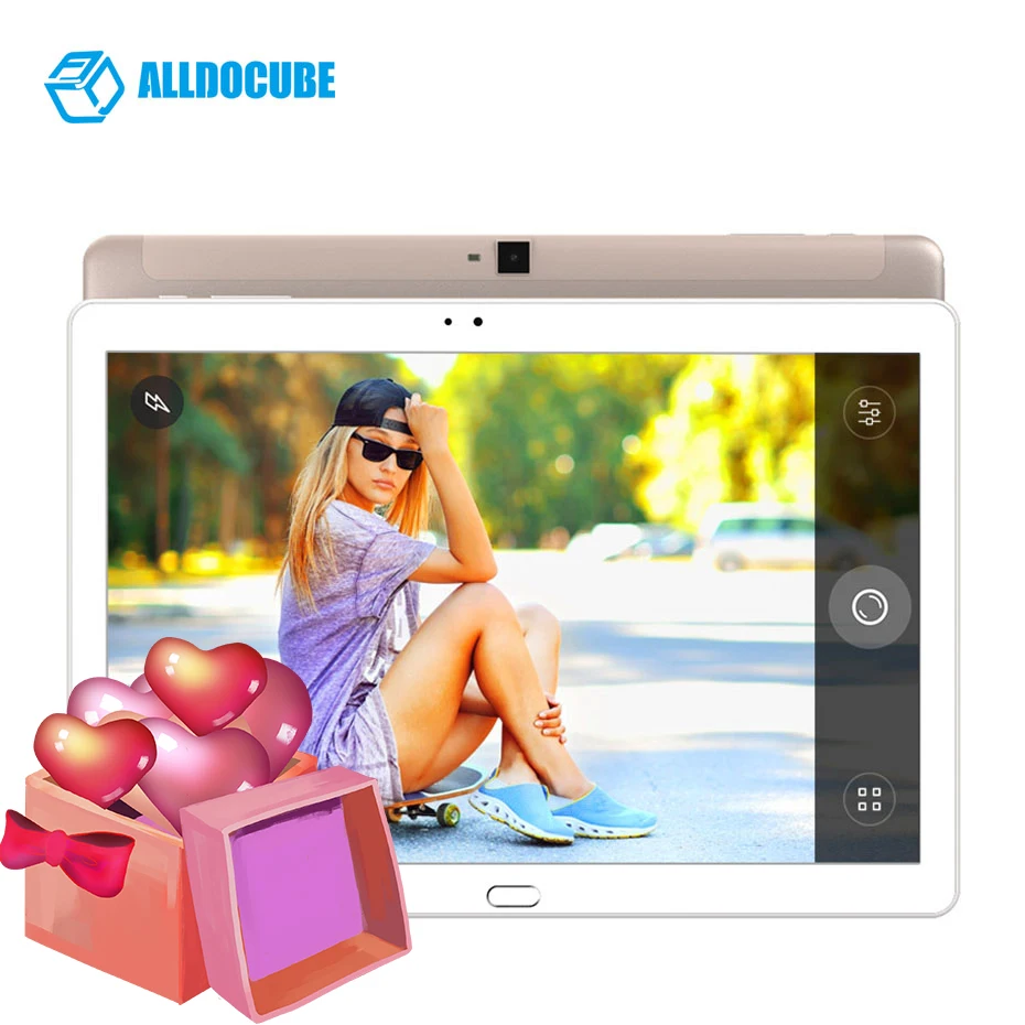 

ALLDOCUBE Free Young X7 Fingerprint Tablet 10.1 inch 1920*1200 IPS Android 6.0 4G phablet MTK8783V Octa Core 3GB RAM 32GB ROM