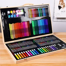Детская Подарочная коробка для рисования, инструменты для рисования в начальной школе, набор для рисования акварелью, принадлежности для художественных эскизов