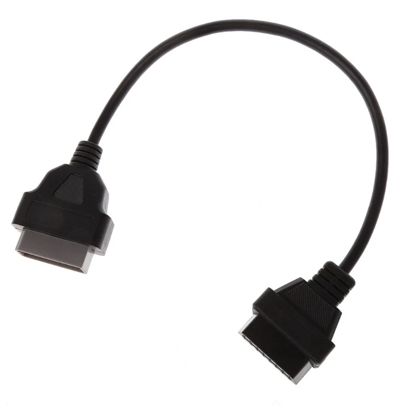 Для Nissan 14 Pin Male to OBD2 Female 16 адаптер кабель автомобильный диагностический