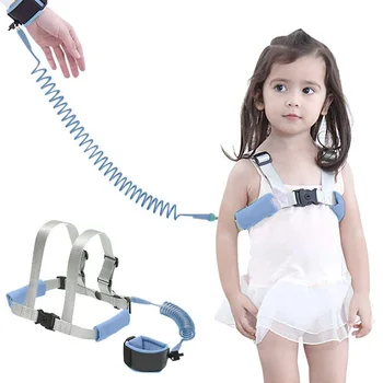 

Kid Anti Lost Leash Baby Learning Walking Assistant Belt Baby Walker Safety Harness Outdoor Wristband for Children and Adults