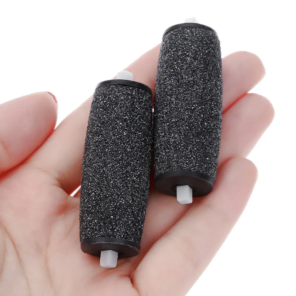 2pcs Electric Callus Remover Heads Replacement Roller Grinding Foot