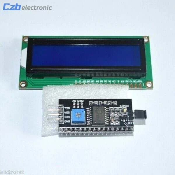 

IIC/I2C/TWI/SPI Serial interface Board Module+1602 16x2 LCD Yellow Display NEW