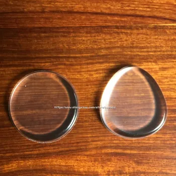 

50pcs Silicone Cosmetic Puff Round silisponge Clear Jelly powder puff Makeup puff cosmetic Beauty tool not Sponge Powder blender