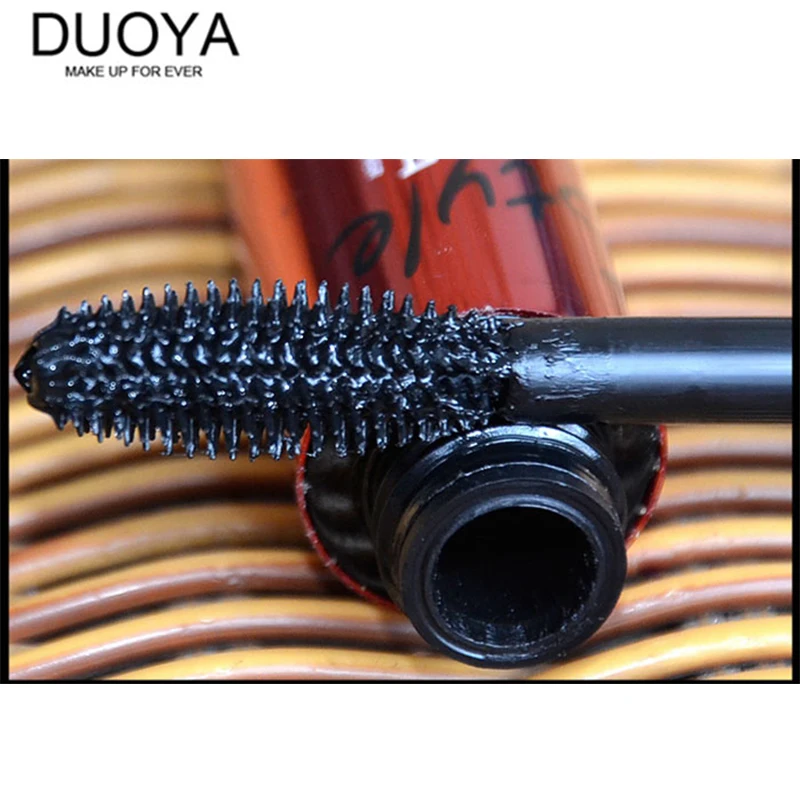Тушь для ресниц DUOYA 4D Водостойкая тушь с эффектом удлинения черная натуральная