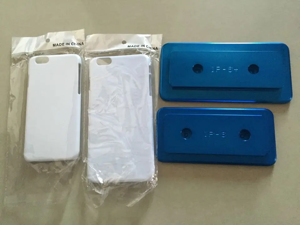 

3d jig jigs For iPhone 6 4.7" inch for iPhone 6 plus 5.5" inch Sublimation Mould 3d mold and 3d case 4pcs/Lot
