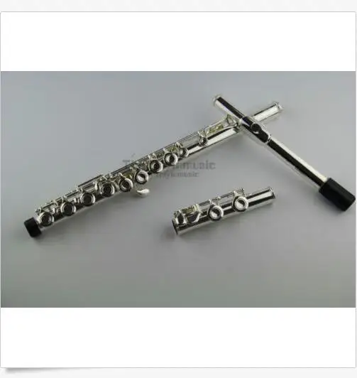 16 Ключ закрытый Флейта с отверстиями Серебро хорошее качество звука/ветер
