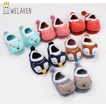 Autumn Winter Coral Fleece Kids Warm Socks Cute Cartoon Children’s Clothing Fashion Baby Wear Kids Floor Socks Boys Girls Socks