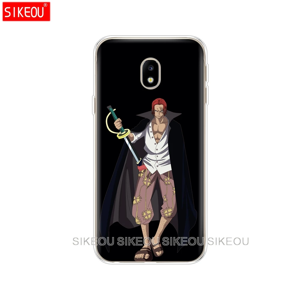 Силиконовый чехол для телефона Samsung Galaxy J3 J5 J7 2017 J330 J530 J730 PRO j2 2018 с красными