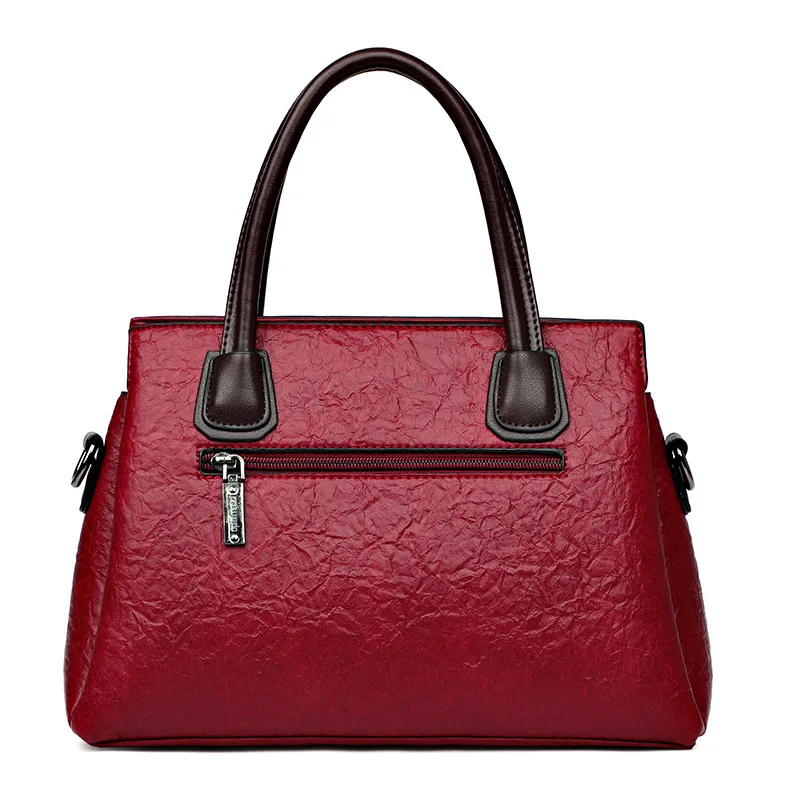 

Fall/winter 2019 new zipper style platinum bag diagonal shoulder portable women's bag