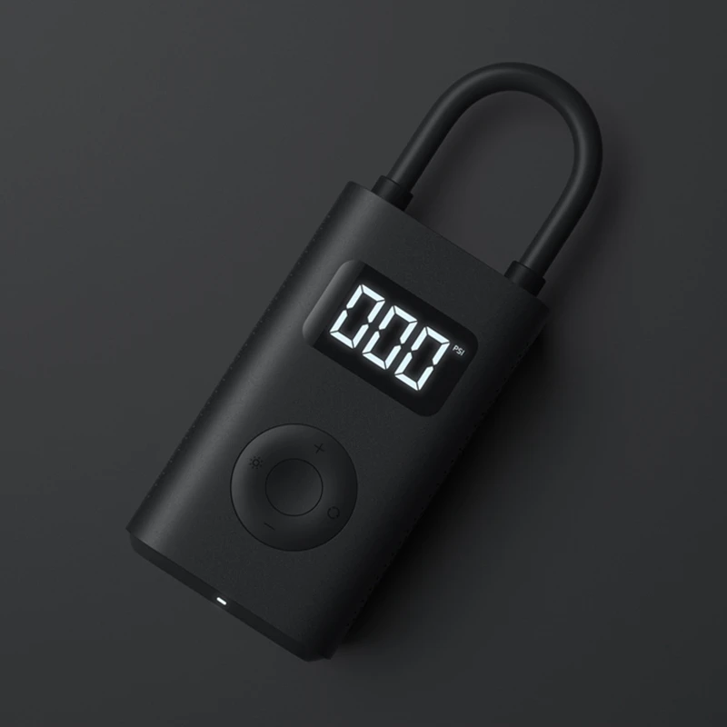 Запас Xiaomi Mijia Портативный Умный Цифровой датчик давления в шинах USB Электрический насос для шин воздушный насос для велосипеда мотоцикла автомобиля
