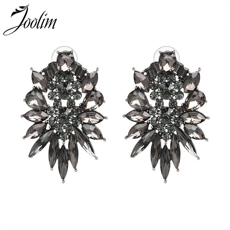 

Joolim Black Gass Cluster Stud Earring Classic Earring