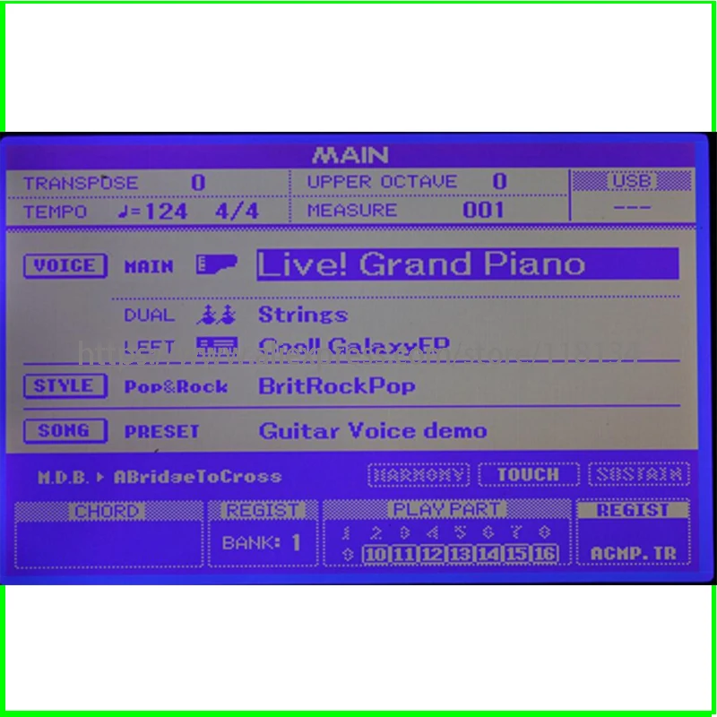 Màn Hình LCD Yamaha S500, S550, S650, DGX620, YDP-V240 | Shopee Việt Nam - Foto 5