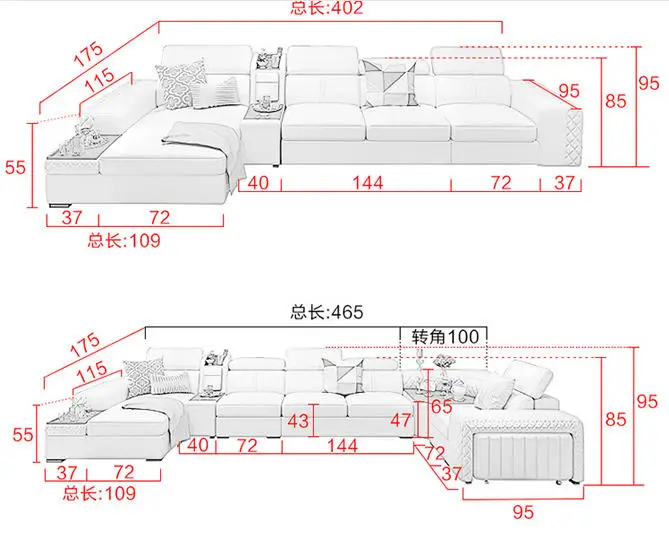 Диван для гостиной, настоящая кожа, диваны, салон, пуховка, asiento muebles de sala, канапе, Отопление, холодный и теплый холодильник, USB U