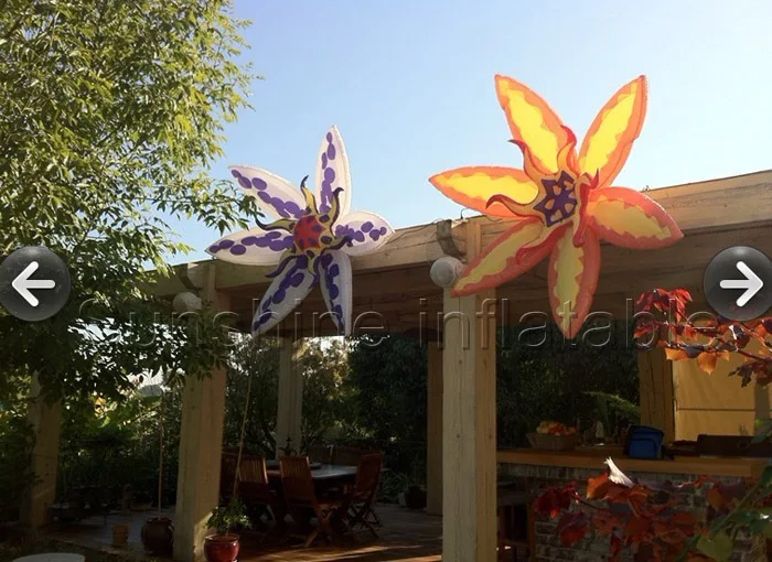 

Led lighting inflatable flowers for wedding,party,shopping mall decoration