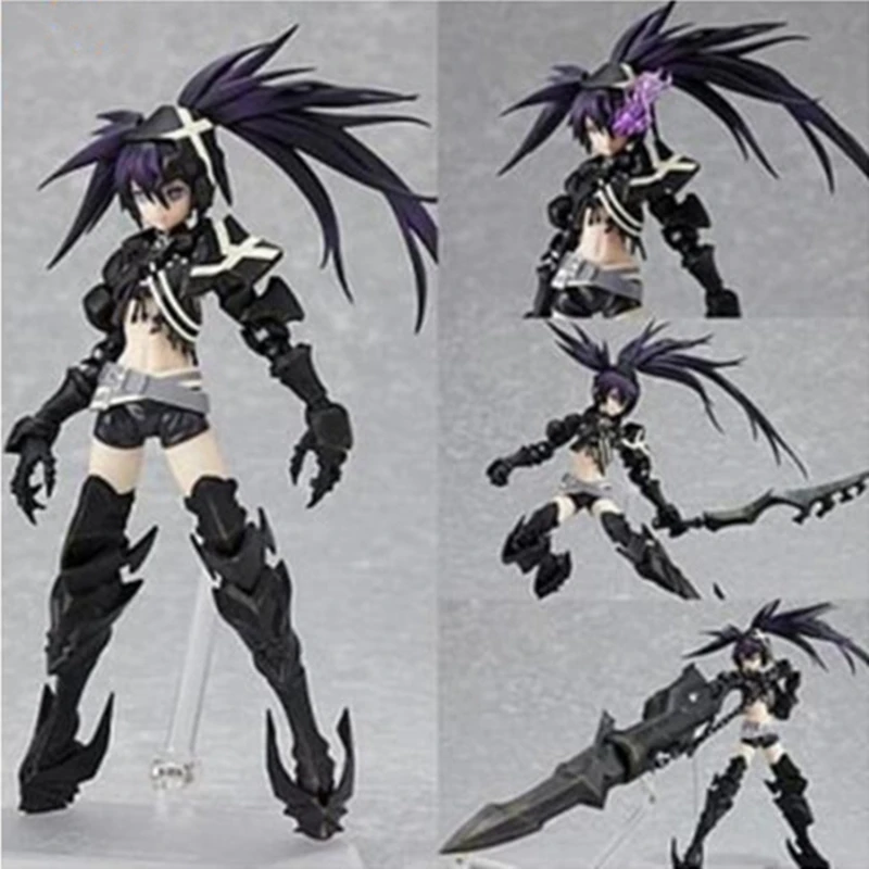 Action Figure Black Rock Shooter Blackening Hatsune Miku Pvc Action