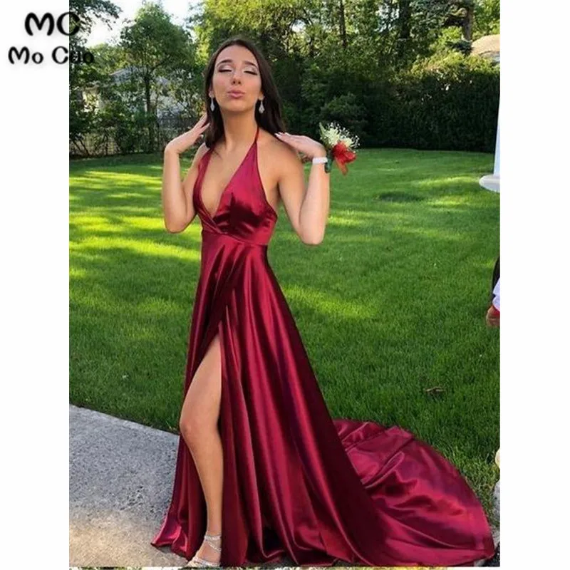 Sexy Long Prom Dress 8th Graduation Dress Custom-made School Dance Dress3