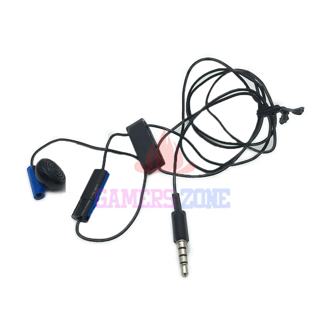 Buy Wired Earphone For Sony Blue Mono Headset for PS4