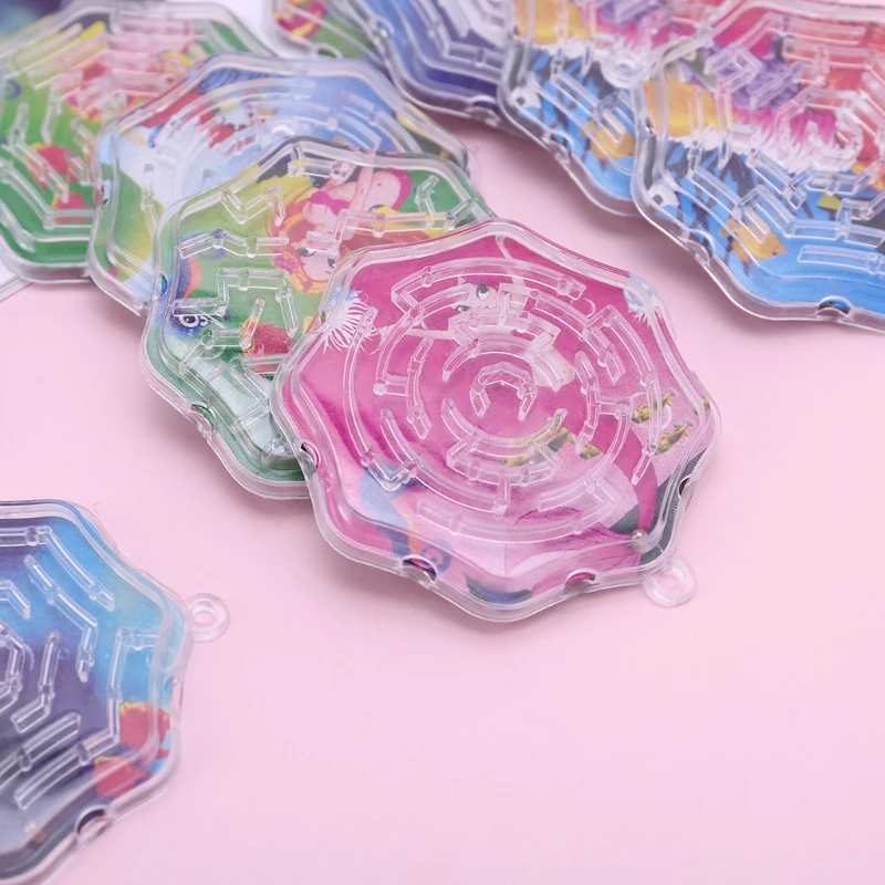 10Pcs Magic Octagon Puzzle Speed Labyrinth Track Maze Toy For Children Kids Gift 10Pcs Magic Octagon Puzzle Speed Labyrinth Track Maze Toy For Children Kids Gift