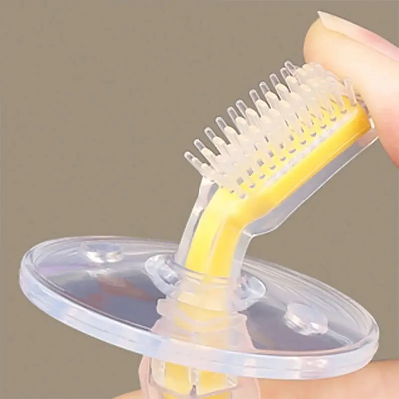1pc Silicone Kids Teether Training Toothbrushes For Children Baby Toothbrush Infant Newborn Brush Tool