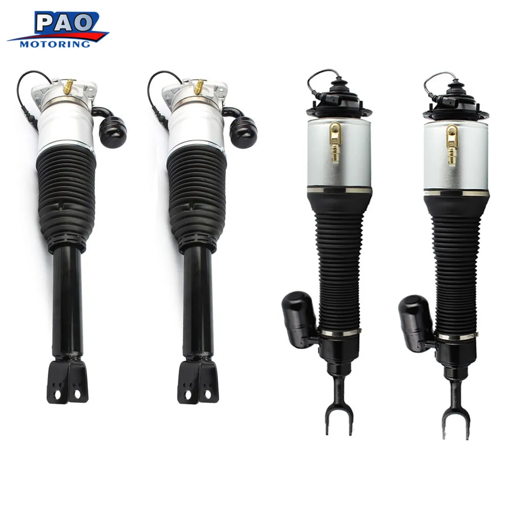 4PC New Front and Rear Air Suspension Shock Absorber For Bentley
