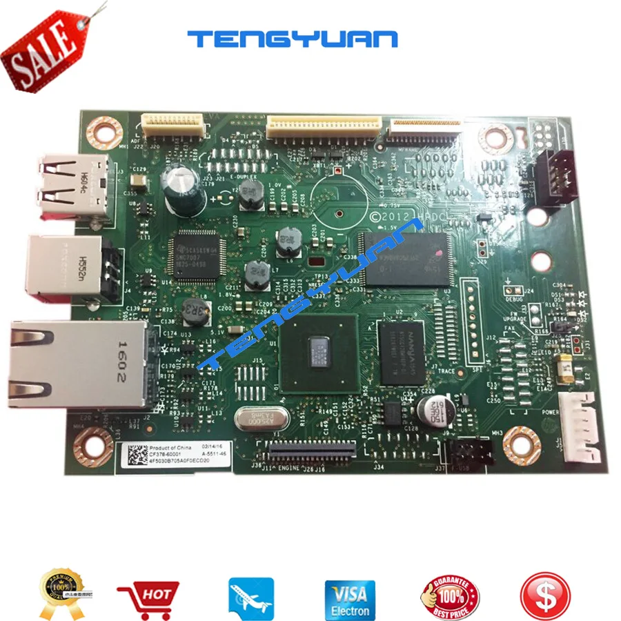 

Original CF378-60001 Logic Main Board Use For HP M377dw M377 377dw 377 Formatter Board in printer parts