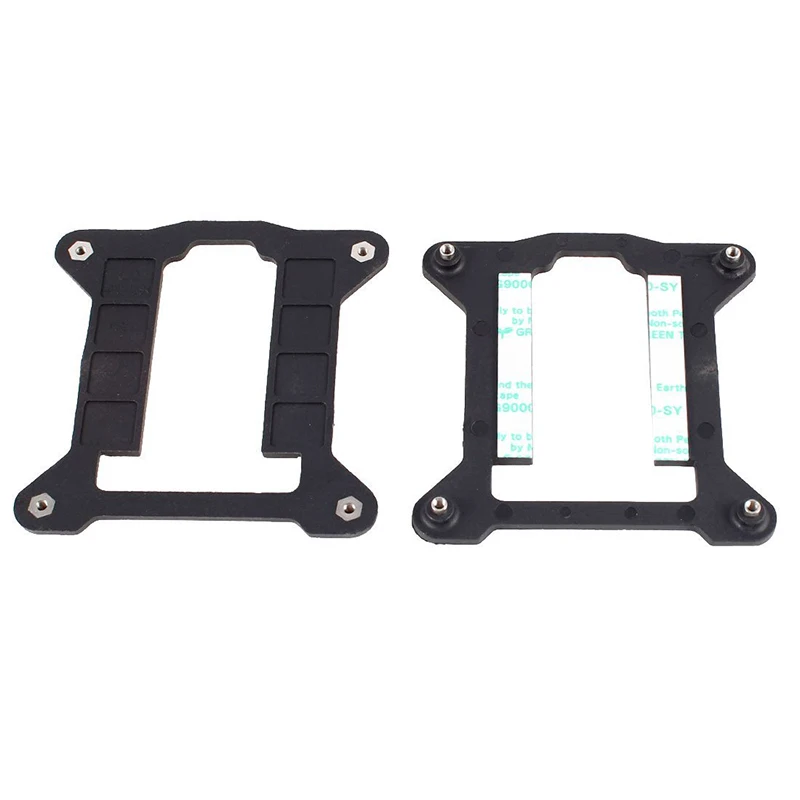 2 Pcs CPU Heatsink Fan Bracket Backplate for Socket 1155 Motherboardin