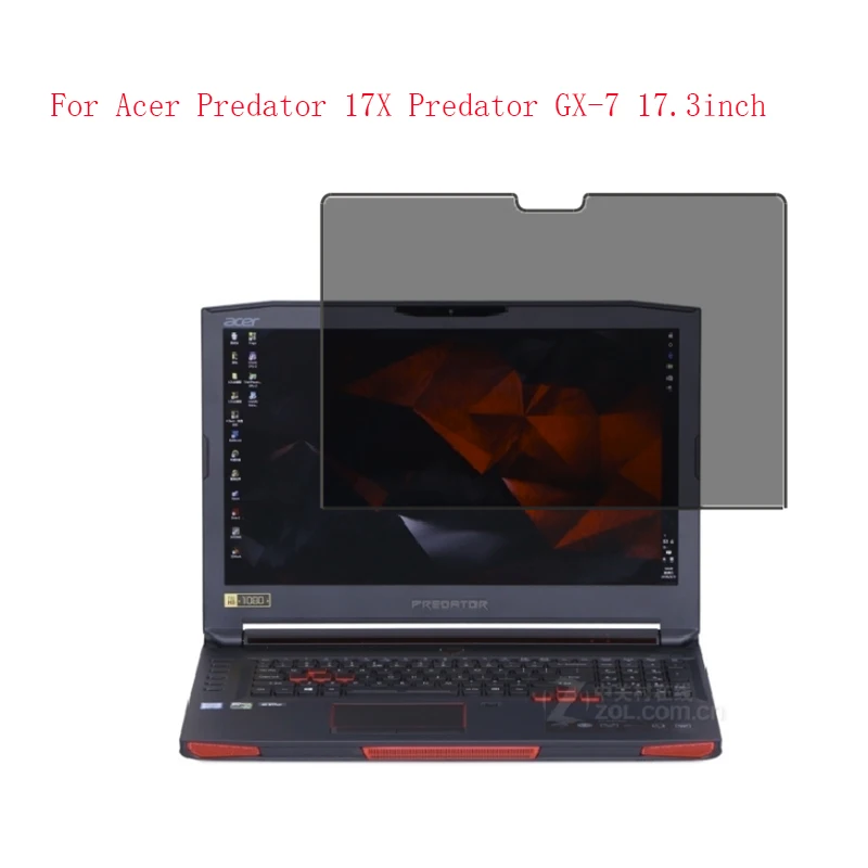 

For Acer Predator 17X Predator GX-7 laptop screen Privacy Screen Protector Privacy Anti-Blu-ray effective protection of vision