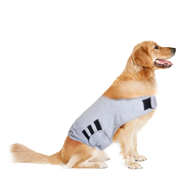 Домашние животные Спорт Собака лечение стресса товары для домашних животных Chaleco Perro 1 шт жилетка для собак питомец душевная Одежда для собак