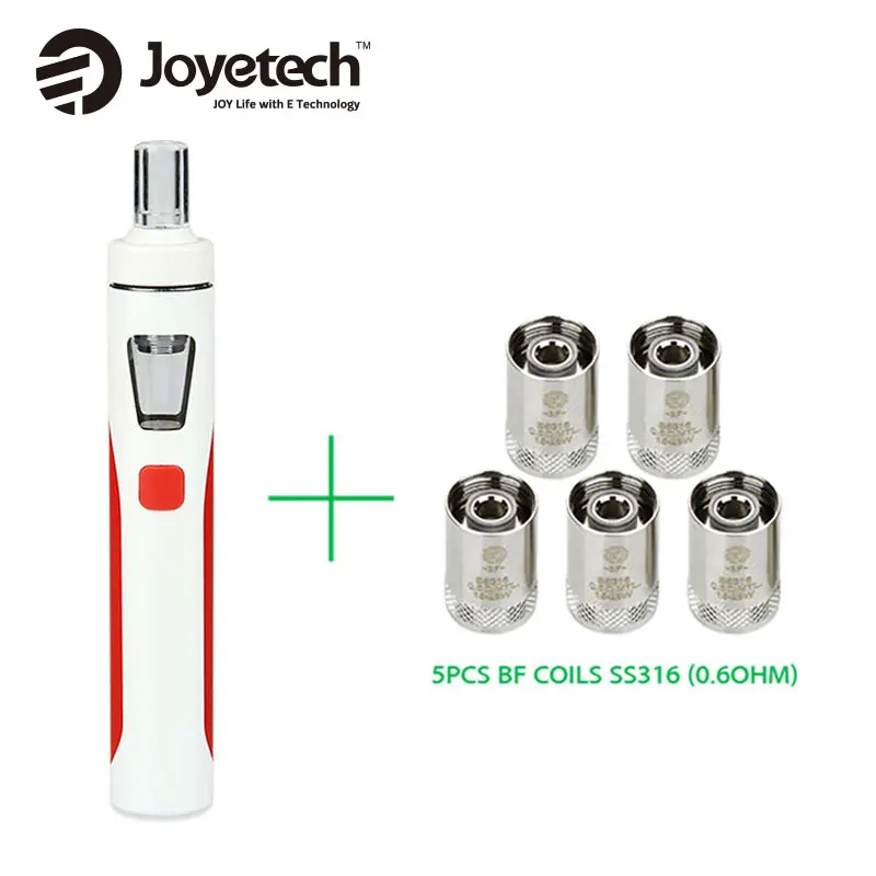

Original Joyetech eGo AIO Kit 1500mAh Quick Vape Kit 2ml 0.6ohm/1.0ohm All-in-One pen style Electronic Cigarette vape kit