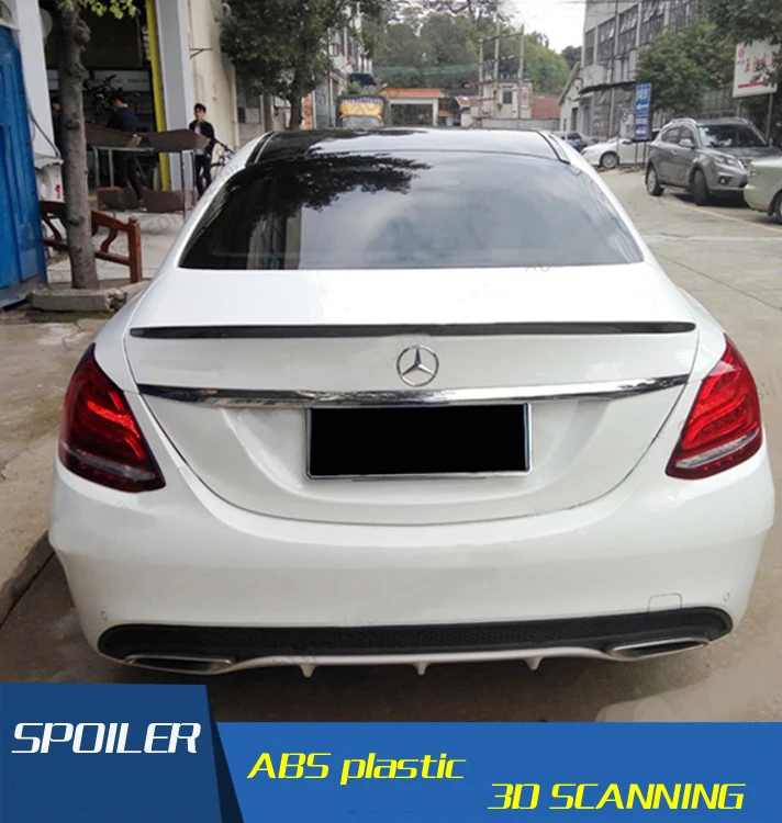 

For Benz W213 Spoiler High Quality ABS Car Rear Wing Spoiler For Benz W213 E300 E320 E260 E63 Spoiler 2015-2017