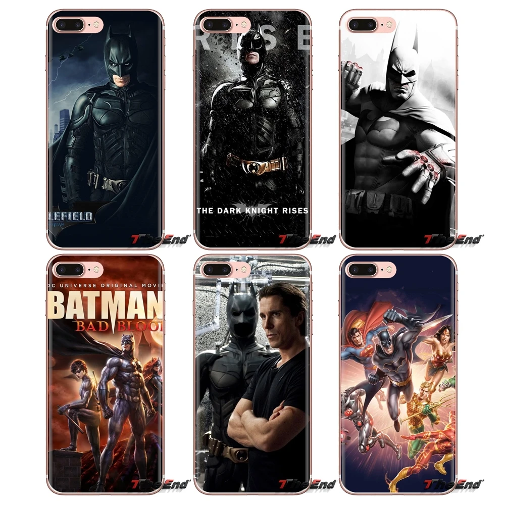 Прозрачные мягкие чехлы для Xiaomi Mi3 Samsung A10 A30 A40 A50 A60 A70 Galaxy S2 Note 2 Grand Core Prime Batman Bad Blood |