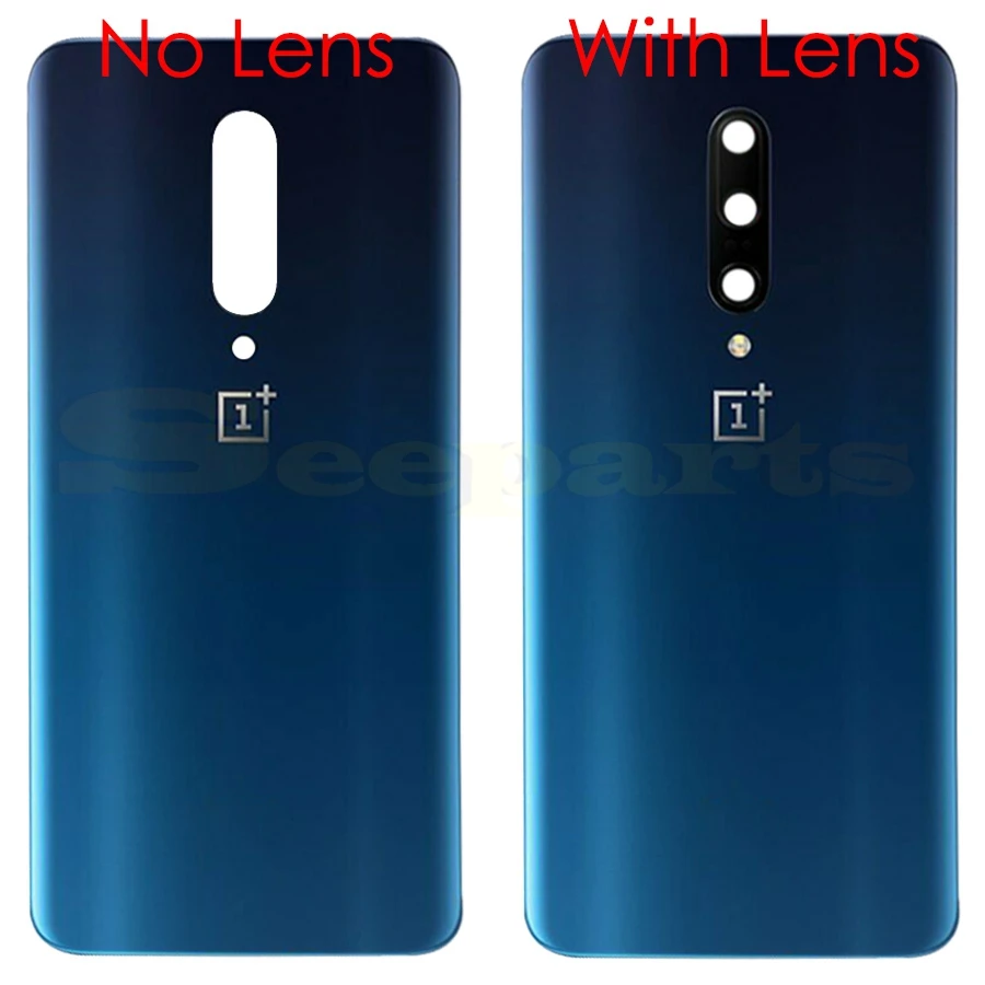 Чехол на заднюю панель для oneplus 7 Pro, чехол на заднюю дверь, корпус, запасные части для oneplus 7 pro, задний корпус