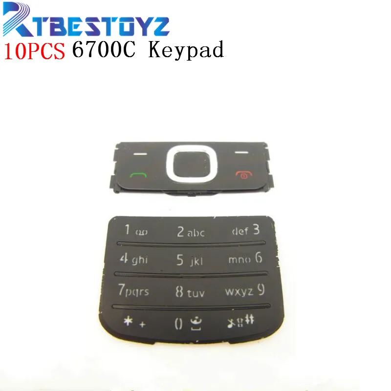 Для Nokia 6700 Classic Корпус клавиатуры мобильного телефона 6700C замена клавиатуры золотого, серебряного цвета Черный русский клавиатура новых Для Nokia 6700 Classic Корпус клавиатуры мобильного телефона 6700C замена клавиатуры золотого, серебряного цвета Черный русский клавиатура новых