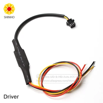 

2Piece 30cm 45cm 60cm 85cm Flexible Light Headlight Daytime Lamp Switchback Strip Angel Eye DRL Driver Controller Indicator