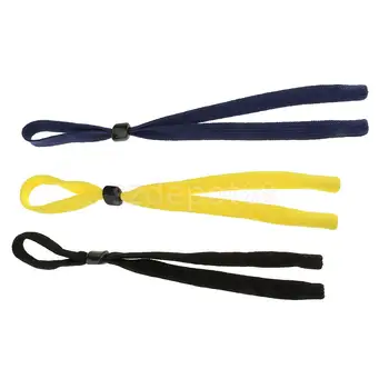 

3 Pieces Anti Slip Sports Eyeglass Sun Eye Glasses Holder Strap Sunglass Chain Band 3 Colors 60cm Long