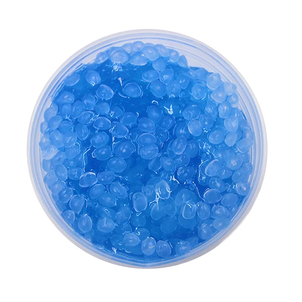 50 г Кристалл слизи рисовая грязь клей пена прозрачный шарик облако пушистый слизи антистрессовая игрушка мягкое моделирование из пластилина глиняная шпатлевка для детей - Цвет: Blue