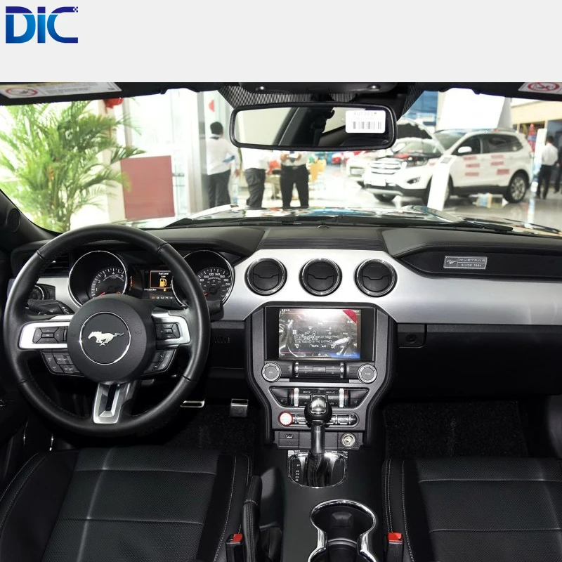 Excellent DLC Android system vertical GPS navigation player player 10.4 inch RAM 2G high quality multifunction videoFor Mustang 2015-2017 2