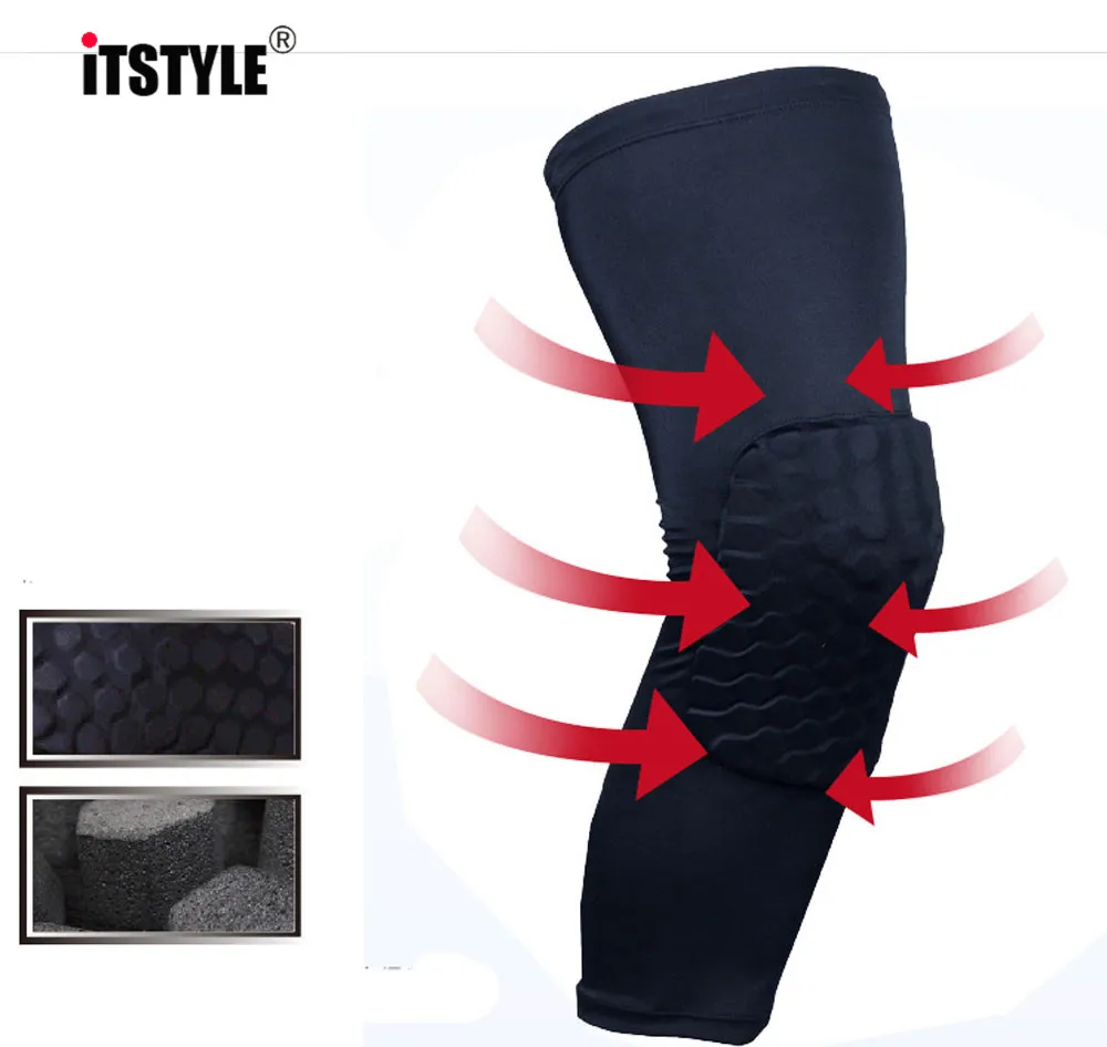Buy Basketball Leg Sleeves Breathable Football Knee