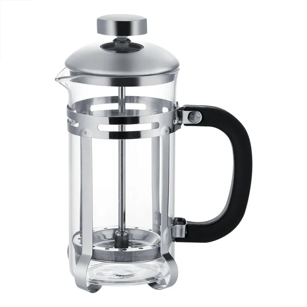 Buy 350ml Stainless Steel Glass French Filter Coffee