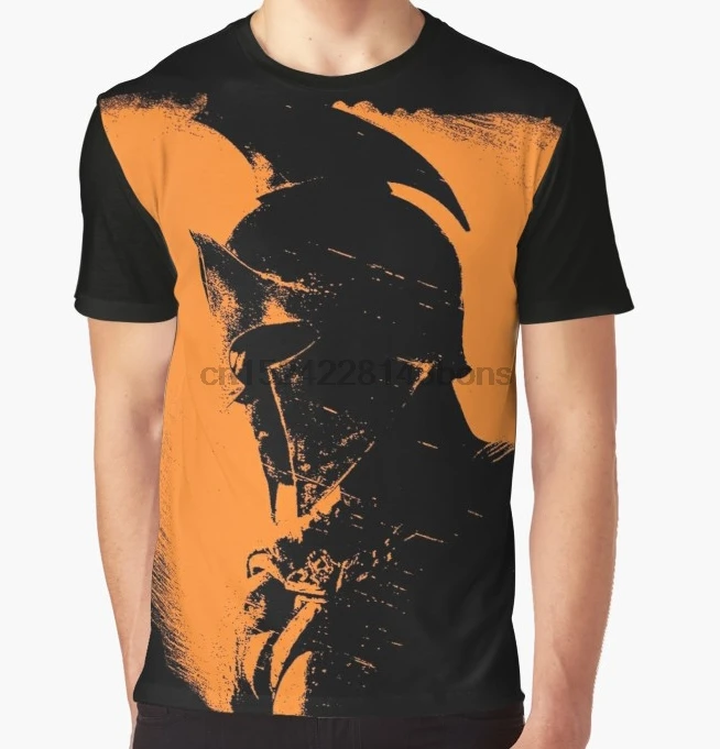 

All Over Print T-Shirt Men Funy tshirt Once Were Spartans Short Sleeve O-Neck Graphic Tops Tee women t shirt