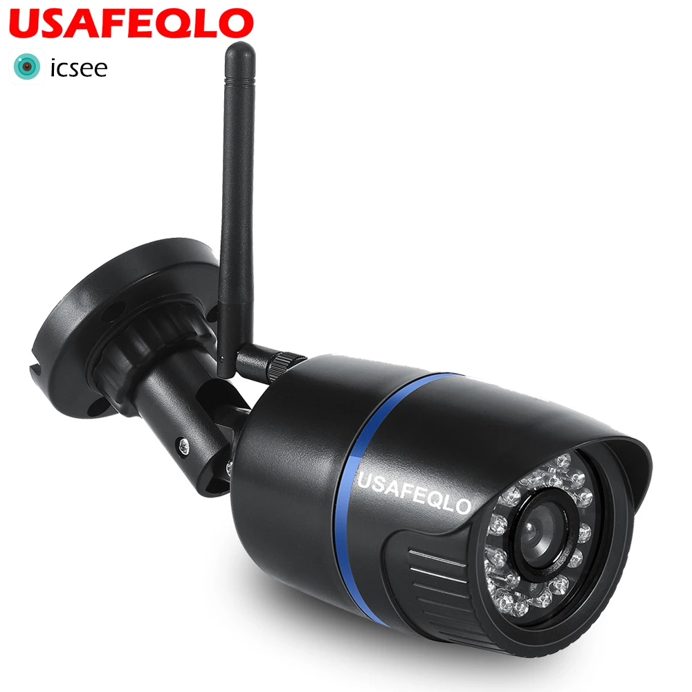 USAFEQLO iCsee Wifi IP камера 720P 960P 1080P Беспроводная Проводная ONVIF P2P CCTV для наружного
