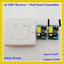 Ceiling Lights LED Strips Bulb Remote Control Switches AC220V Receiver Input Output Wall Panel Transmitter Sticky Smart Home ASK