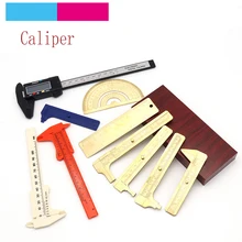 1pcs Sliding Vernier Caliper 80-150 mm Gauge Measure Tool Ruler Single/Double Tick-mark Mini Plastic Stainless Steel Copper 