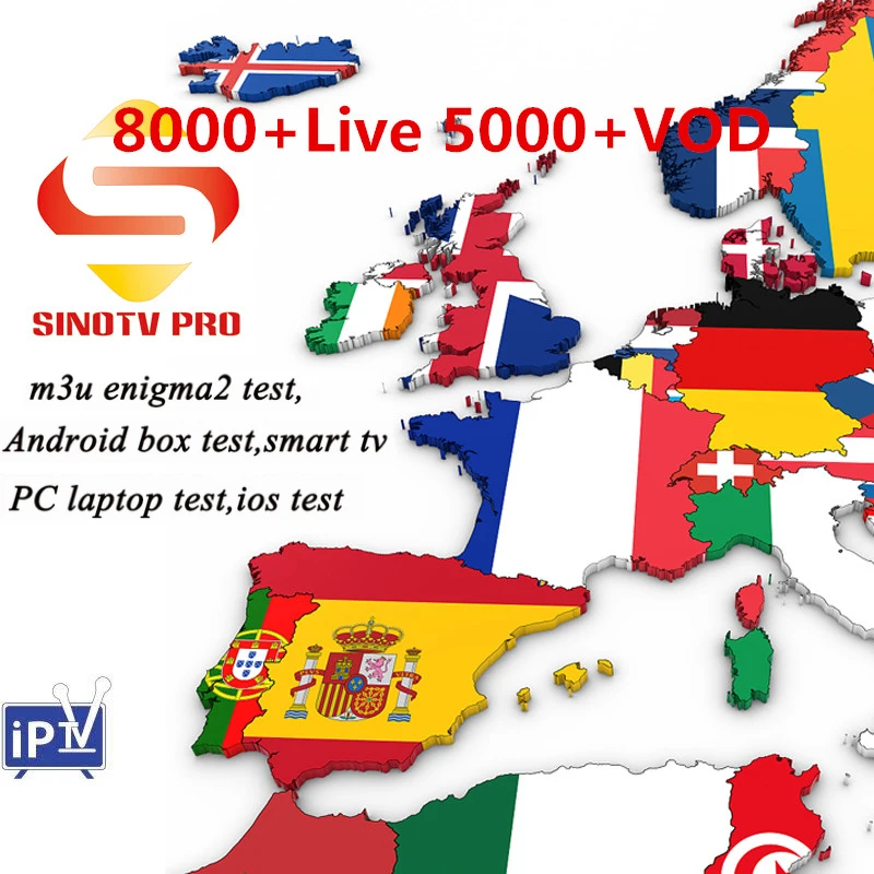 

Spain IPTV Spanish Channel M3u Abonnement Iptv UK France Germany Portugal Denmark Latino USA Android Box Enigma2 m3u Smart TV PC