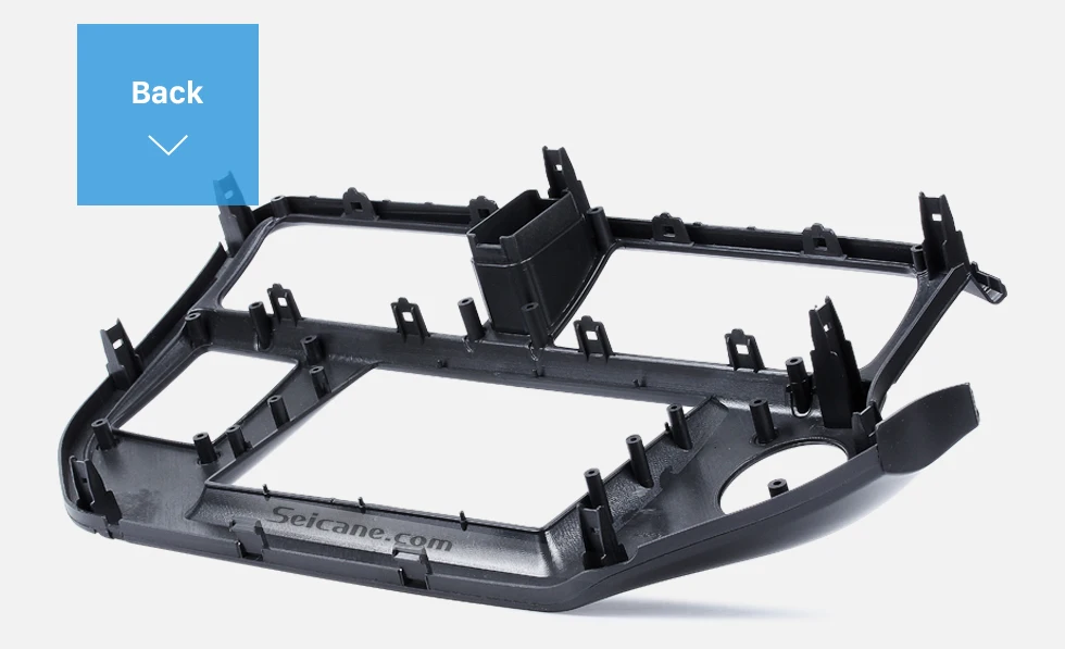 Seicane Latest Double Din 2011 2012 2013 KIA K3 RIO Left Hand Drive Car Radio Fascia Dash Kit Stereo Install Panel Plate Frame 