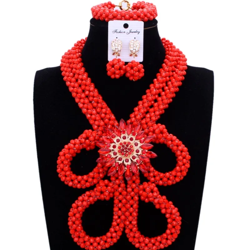 

Dudo Jewelry Bridal Jewelry Sets Red Animal Design Dubai Jewellery Sets For Women Austrian Crystal Jewelry Set 2018 Nigeria Set